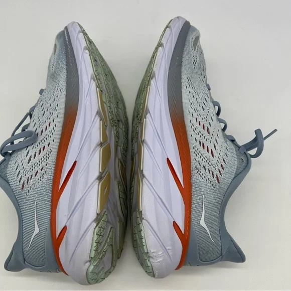 Hoka One Clifton Edge Light Blue Wonen Sneakers Size 8.5B - Picture 15 of 16